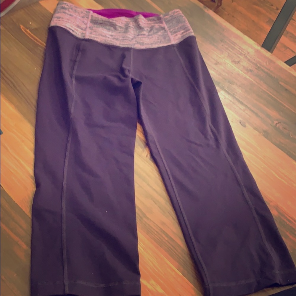 Lululemon Capris Plum Color Size 8